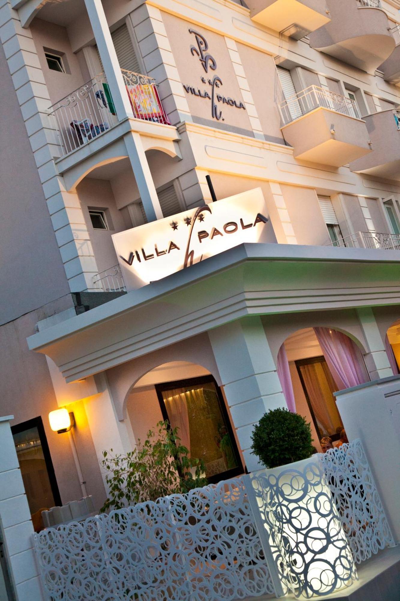 Hotel Villa Paola Rimini Buitenkant foto